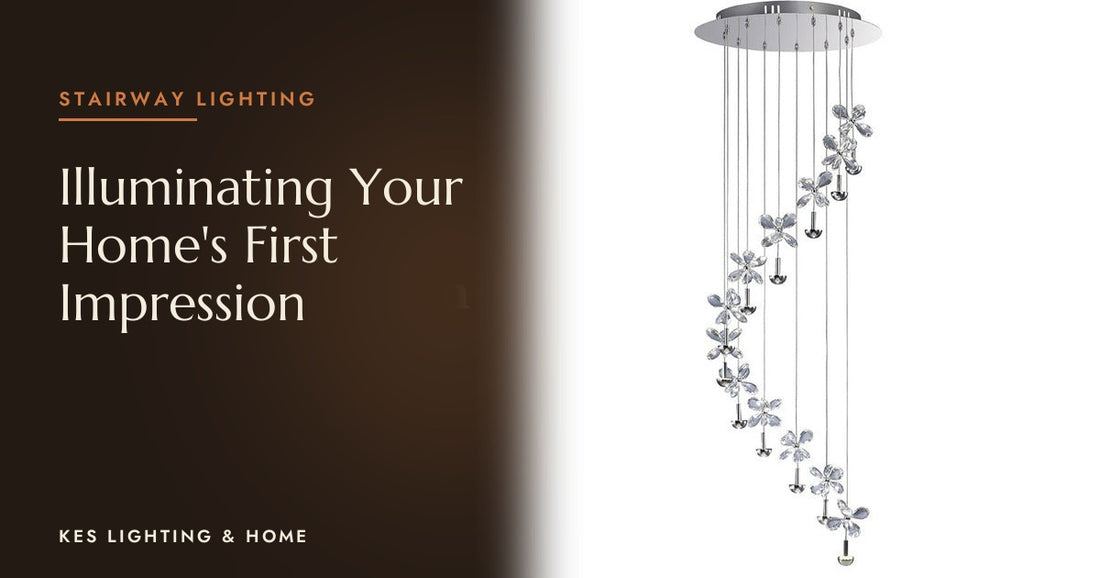 Illuminating Your Home's First Impression: A Designer's Guide to Stairway Lighting