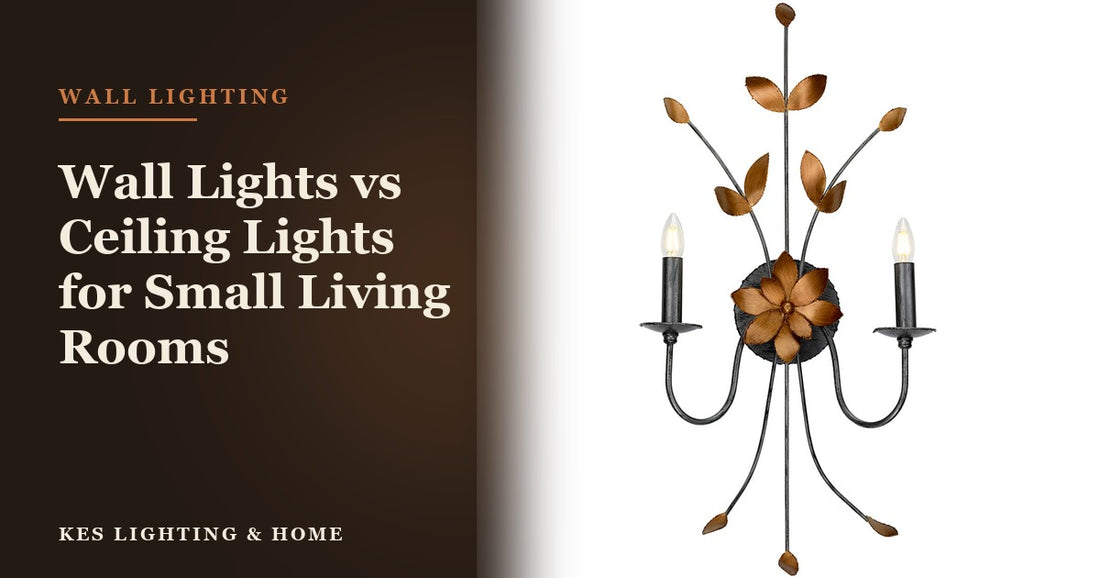 Wall Lights vs Ceiling Lights for Small Living Rooms: What I Always Tell New Homeowners
