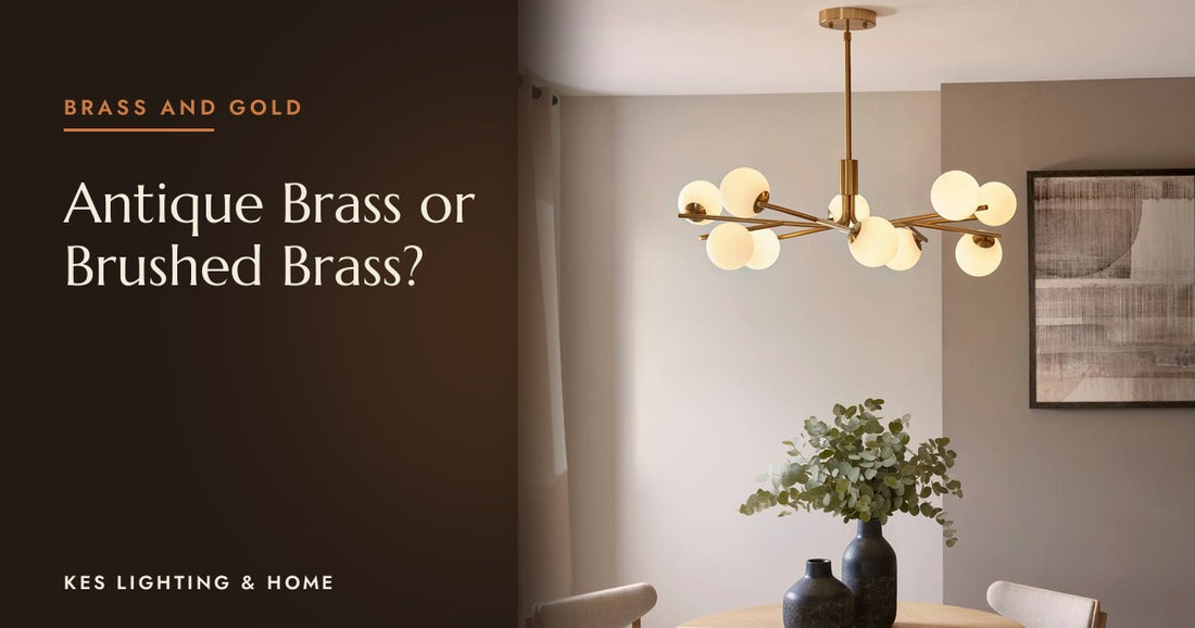 What Is the Difference Between Antique Brass and Brushed Brass?