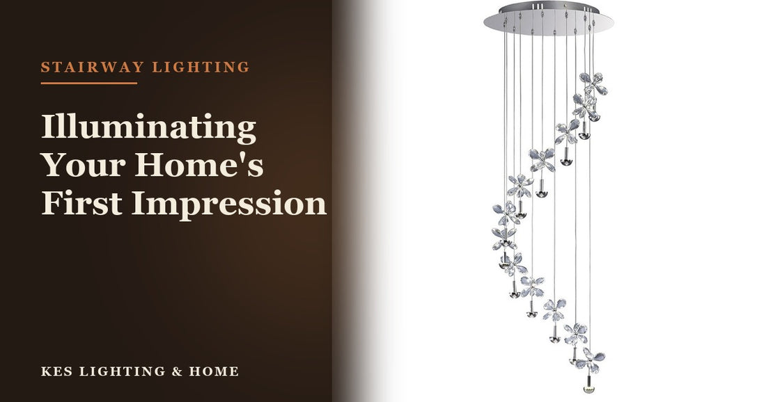 Illuminating Your Home's First Impression: A Designer's Guide to Stairway Lighting