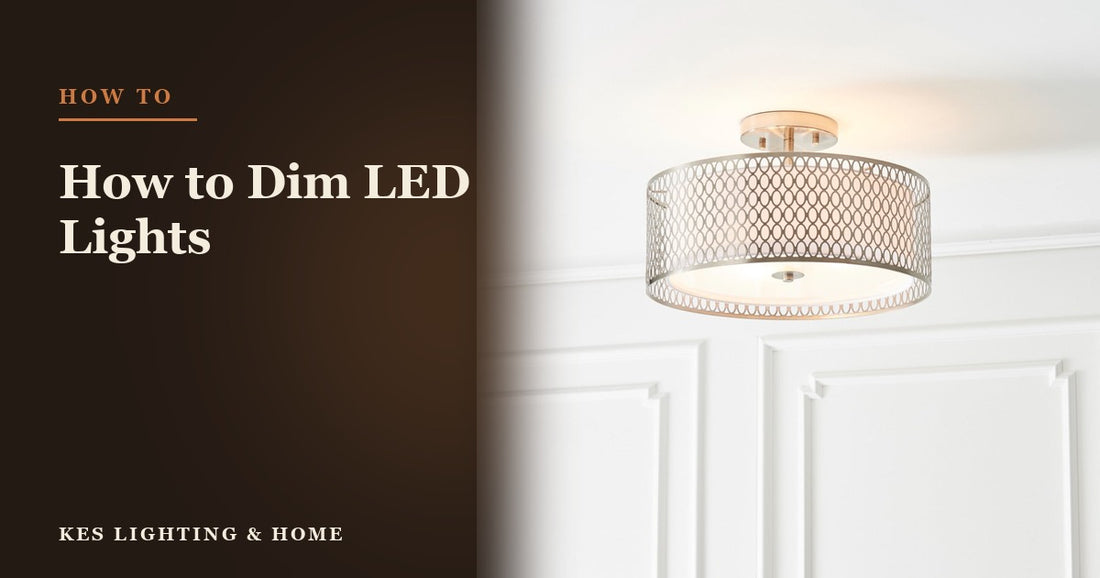 How to Dim LED Lights