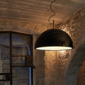 LEDS C4 Umbrella Pendant Light in Black and Gold