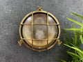 Navigator Cabin Small Porthole Bulkhead in Raw Brass