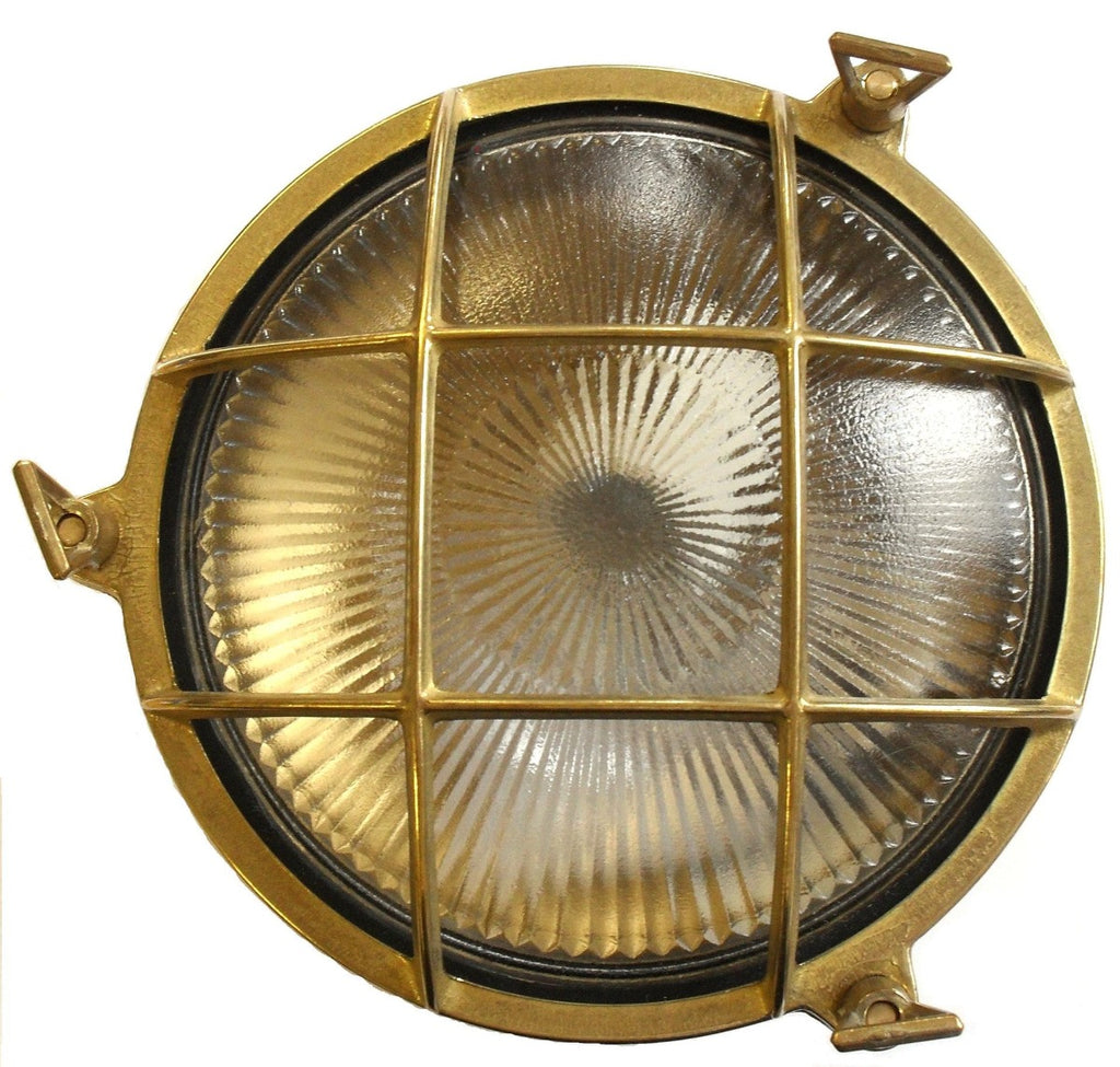 Navigator Cabin Small Porthole Bulkhead in Solid Brass