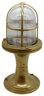 Navigator Wellington Small Post Light in Solid Brass