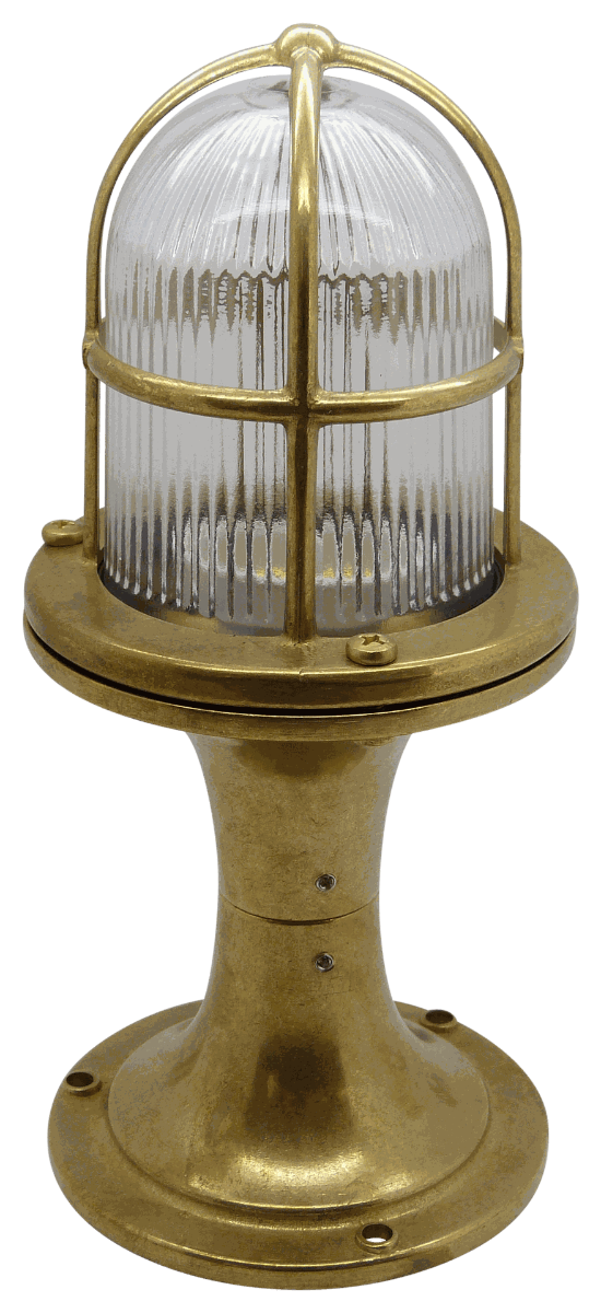 Navigator Wellington Small Post Light in Solid Brass