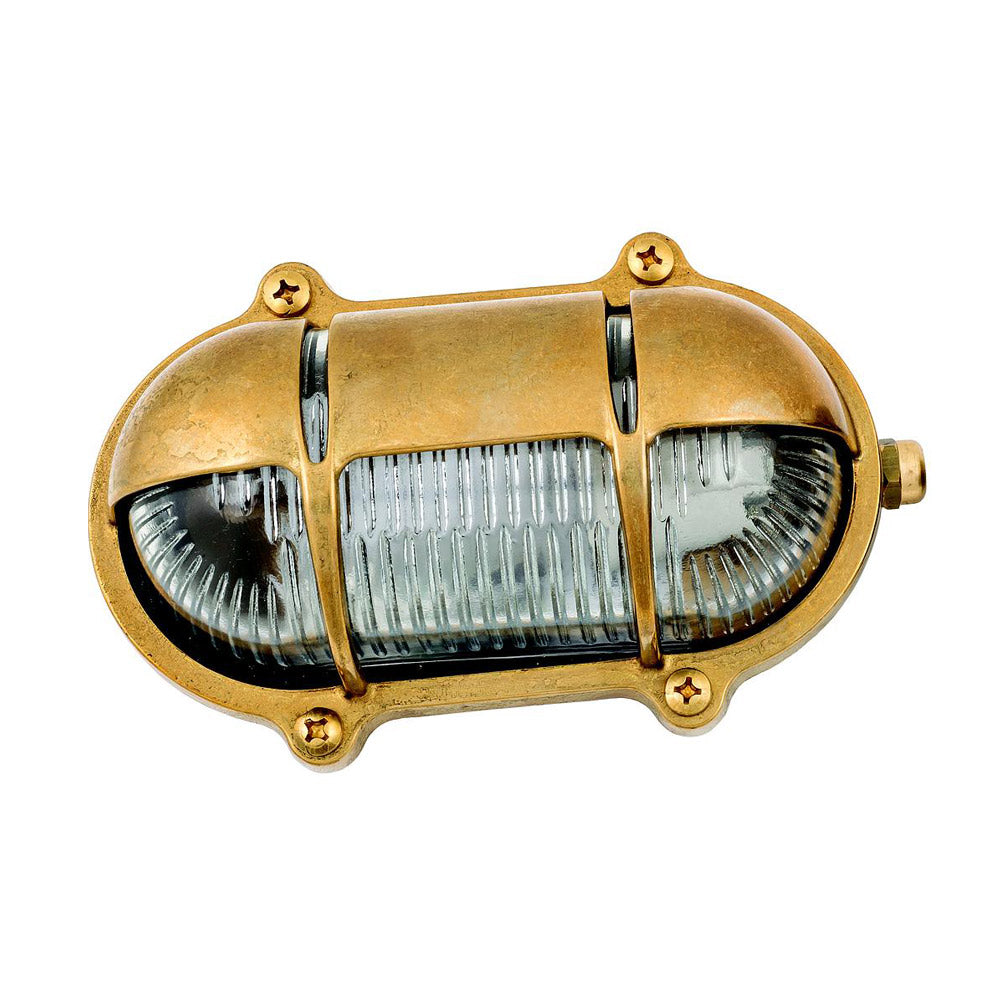 Navigator Palaemon Decorative Eyelid Bulkhead in Solid Brass