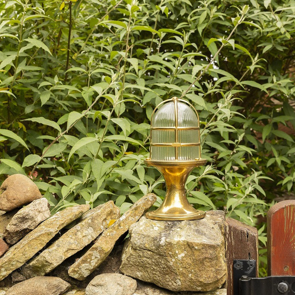 Navigator Wellington Large Post Light in Solid Brass