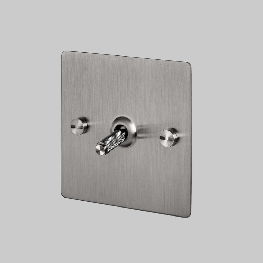 Buster & Punch 1G Toggle Switch / Steel