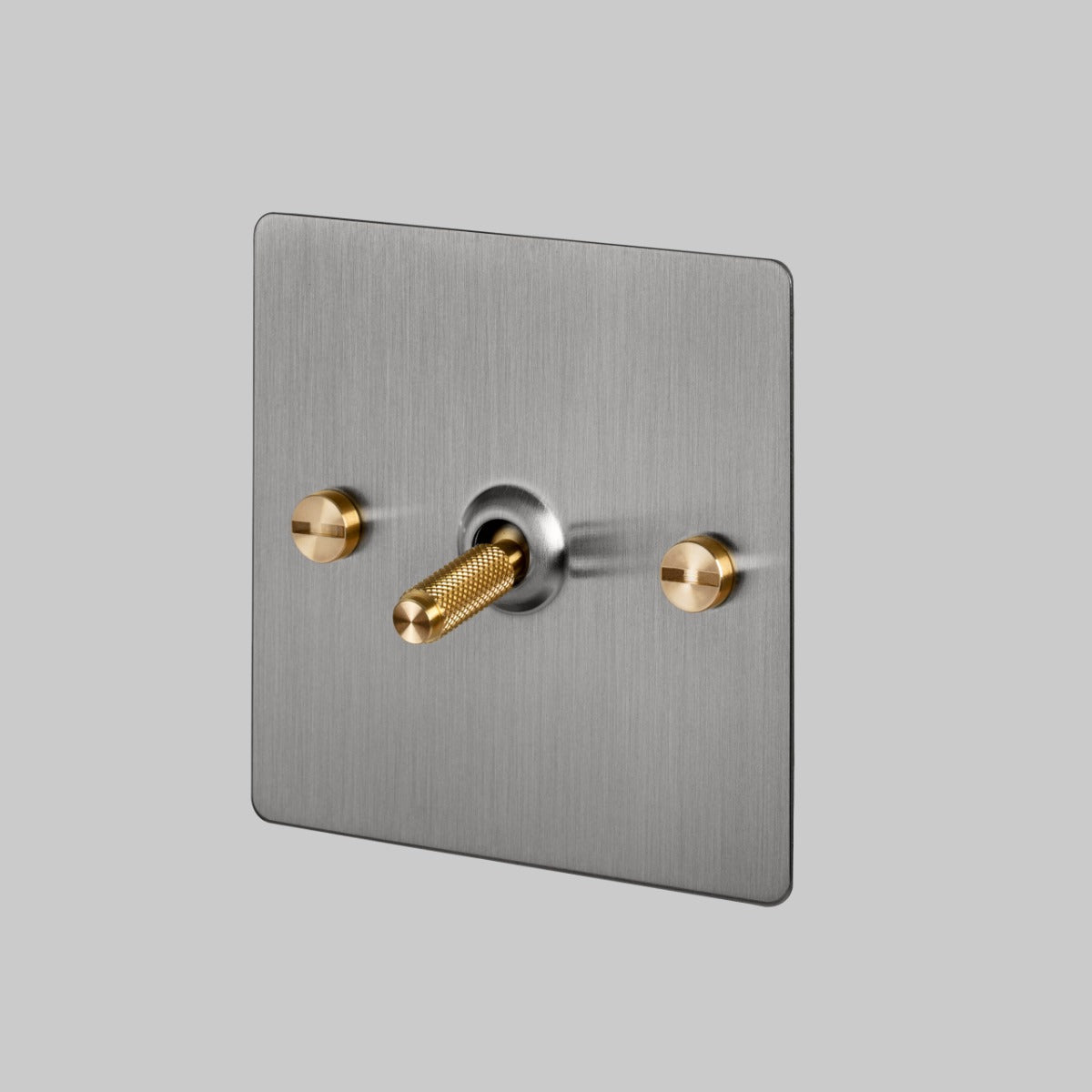 Buster & Punch 1G Toggle Switch / Steel / Brass