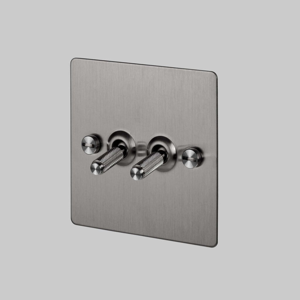 Buster & Punch 2G Toggle Switch / Steel