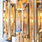 Endon Viviana 15 Light Pendant Gold with Champagne Crystal