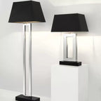 Eichholtz Arlington Table Lamp in Nickel Finish with Shade