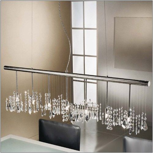 Kolarz Stretta 7 Light Pendant With Crystal Colour Options 104.87.5