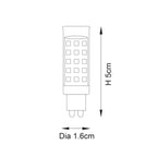 Endon G9 LED SMD 3.5 Watt Cool White Non-Dimmable