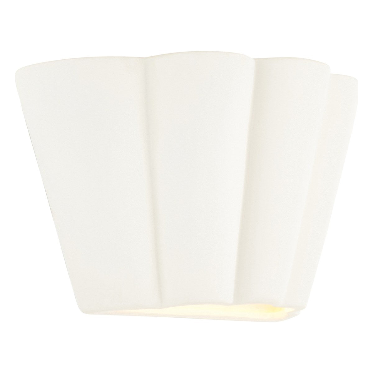 Endon Babylon Wall Light in Unglazed Ceramic