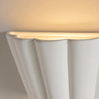 Endon Babylon Wall Light in Unglazed Ceramic