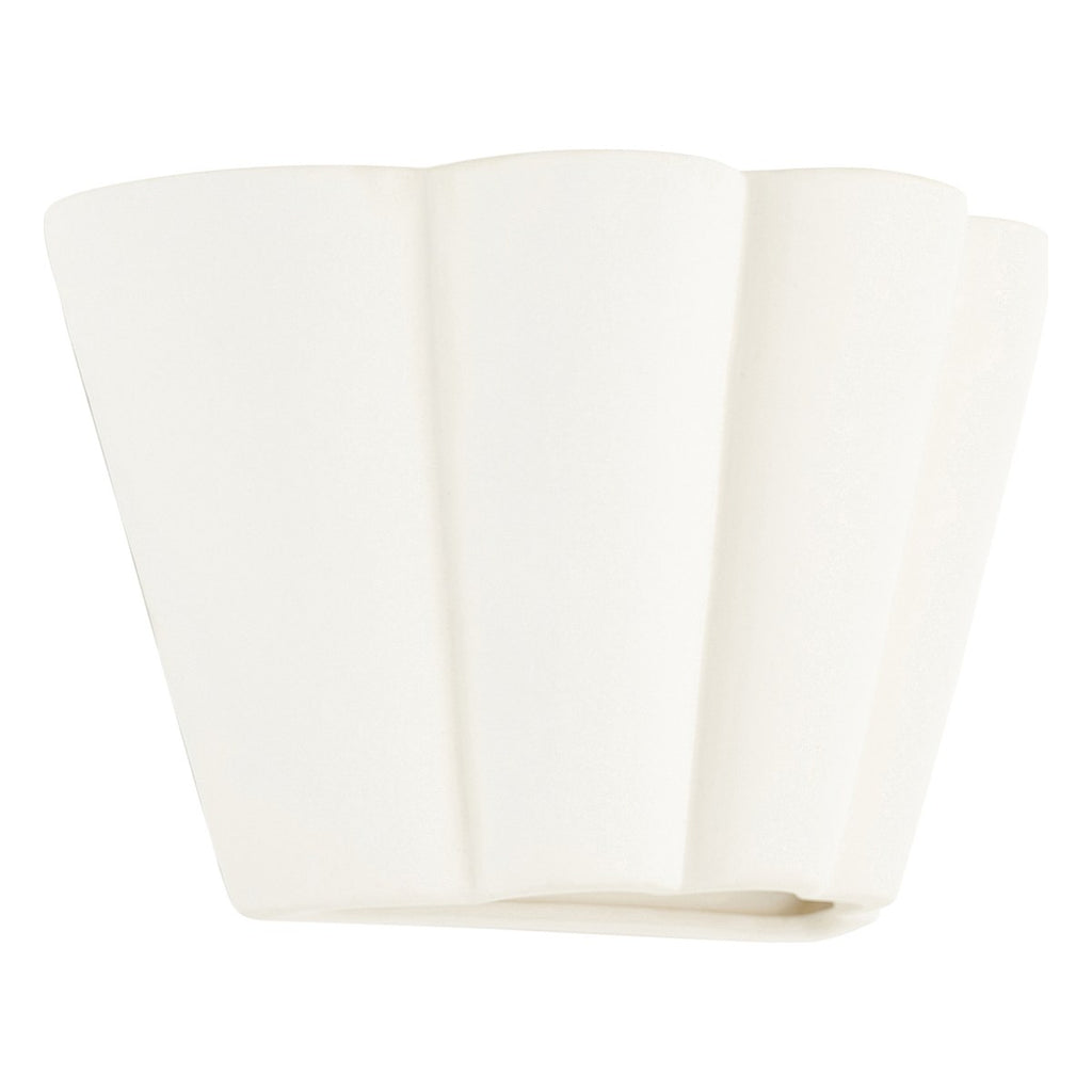 Endon Babylon Wall Light in Unglazed Ceramic