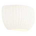 Endon Witham Wall Light in Unglazed Ceramic