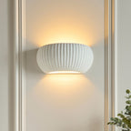 Endon Witham Wall Light in Unglazed Ceramic