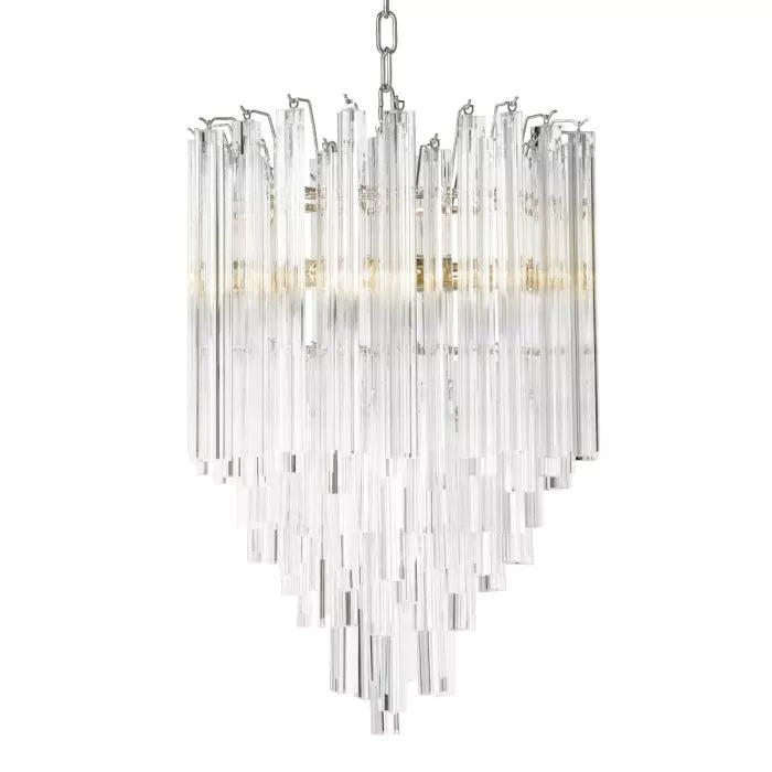 Eichholtz Salerno Chandelier with Clear Glass