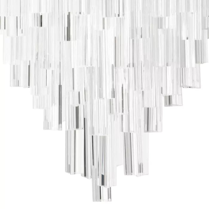 Eichholtz Salerno Chandelier with Clear Glass