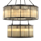Eichholtz Bernardi Chandelier in Bronze Highlight Finish