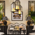 Eichholtz Monticello Lantern in Black Finish