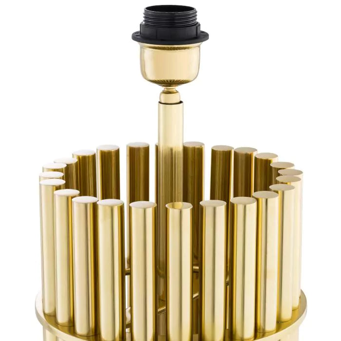 Eichholtz Reef Table Lamp in Polished Brass with Shade