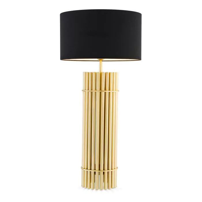 Eichholtz Reef Table Lamp in Polished Brass with Shade