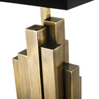 Eichholtz Beau Rivage Table Lamp in Vintage Brass with Shade