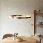 Endon Gen Rind LED Pendant French Gold Wire Suspended