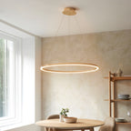 Endon Staten LED Pendant French Gold Wire Suspended