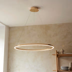 Endon Staten LED Pendant French Gold Wire Suspended