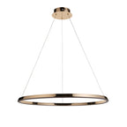 Endon Staten LED Pendant French Gold Wire Suspended