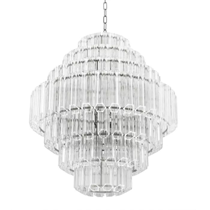 Eichholtz Vittoria Large Chandelier in Nickel Finish