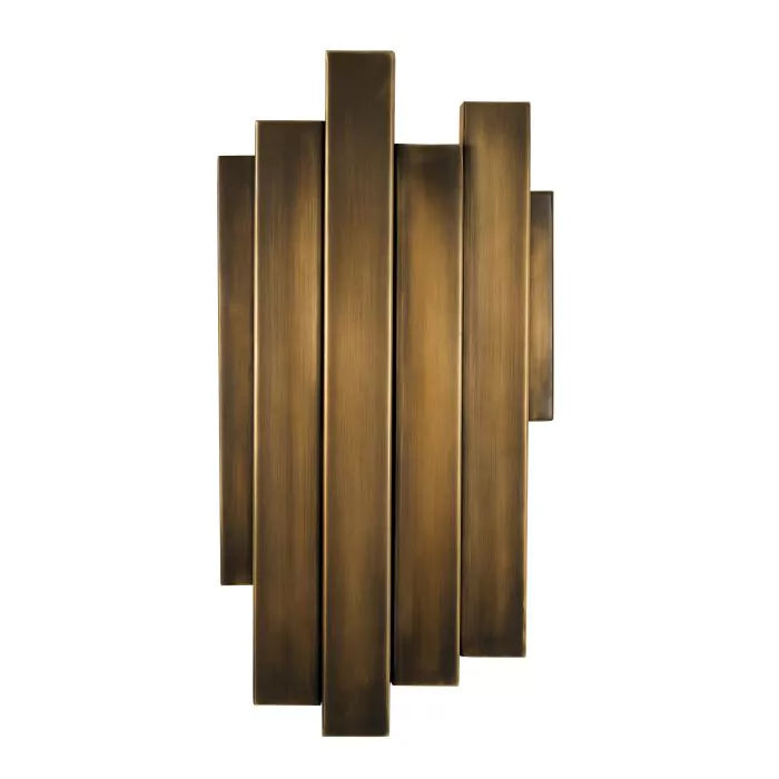 Eichholtz Beau Rivage Wall Light in Vintage Brass Finish