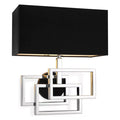 Eichholtz Windolf Wall Lamp in Nickel Finish with Shade