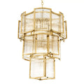 Eichholtz Jet Set Chandelier in Gold Finish