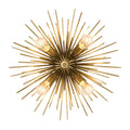 Eichholtz Boivin Ceiling Light in Matte Brass Finish