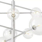Eichholtz Argento Large Chandelier in Nickel Finish