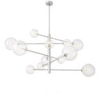 Eichholtz Argento Large Chandelier in Nickel Finish