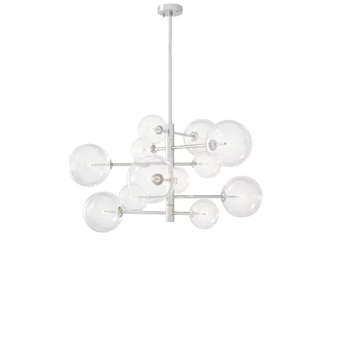 Eichholtz Argento Small Chandelier in Nickel Finish