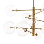 Eichholtz Argento Small Chandelier in Antique Brass Finish