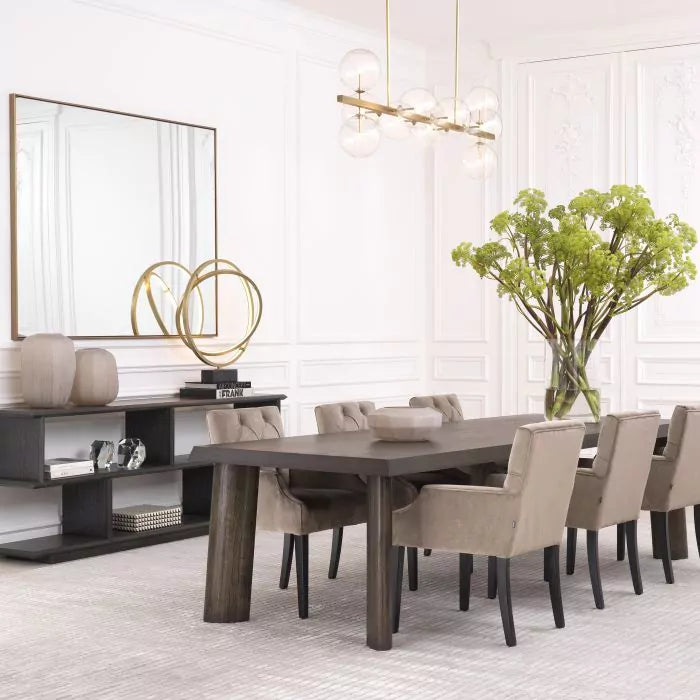 Eichholtz Largo Chandelier in Antique Brass Finish