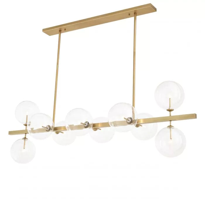 Eichholtz Largo Chandelier in Antique Brass Finish