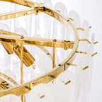 Eichholtz Riveria Chandelier in Gold Finish