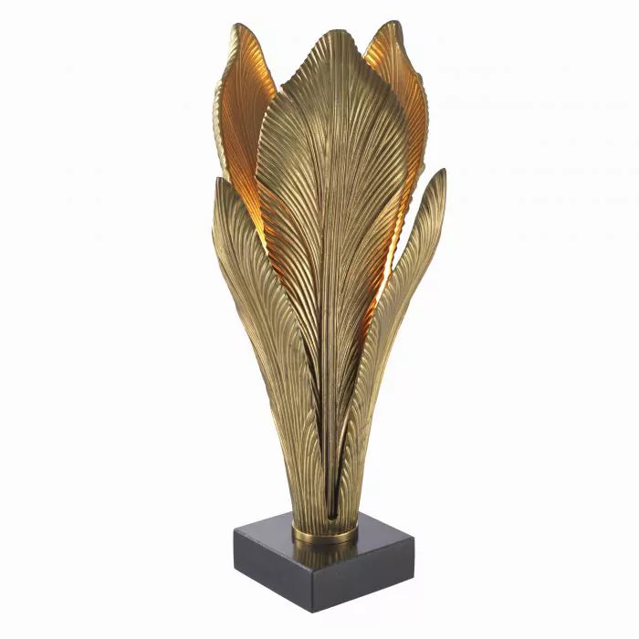 Eichholtz Maui Table Lamp in Antique Gold Finish