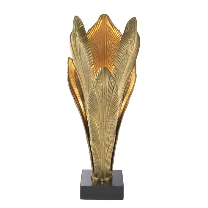 Eichholtz Maui Table Lamp in Antique Gold Finish