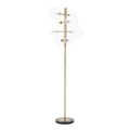 Eichholtz Argento Floor Lamp in Antique Brass Finish
